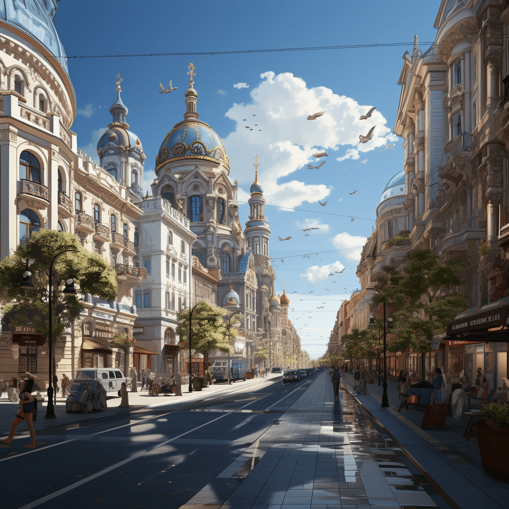 Улица Санкт Петербурга